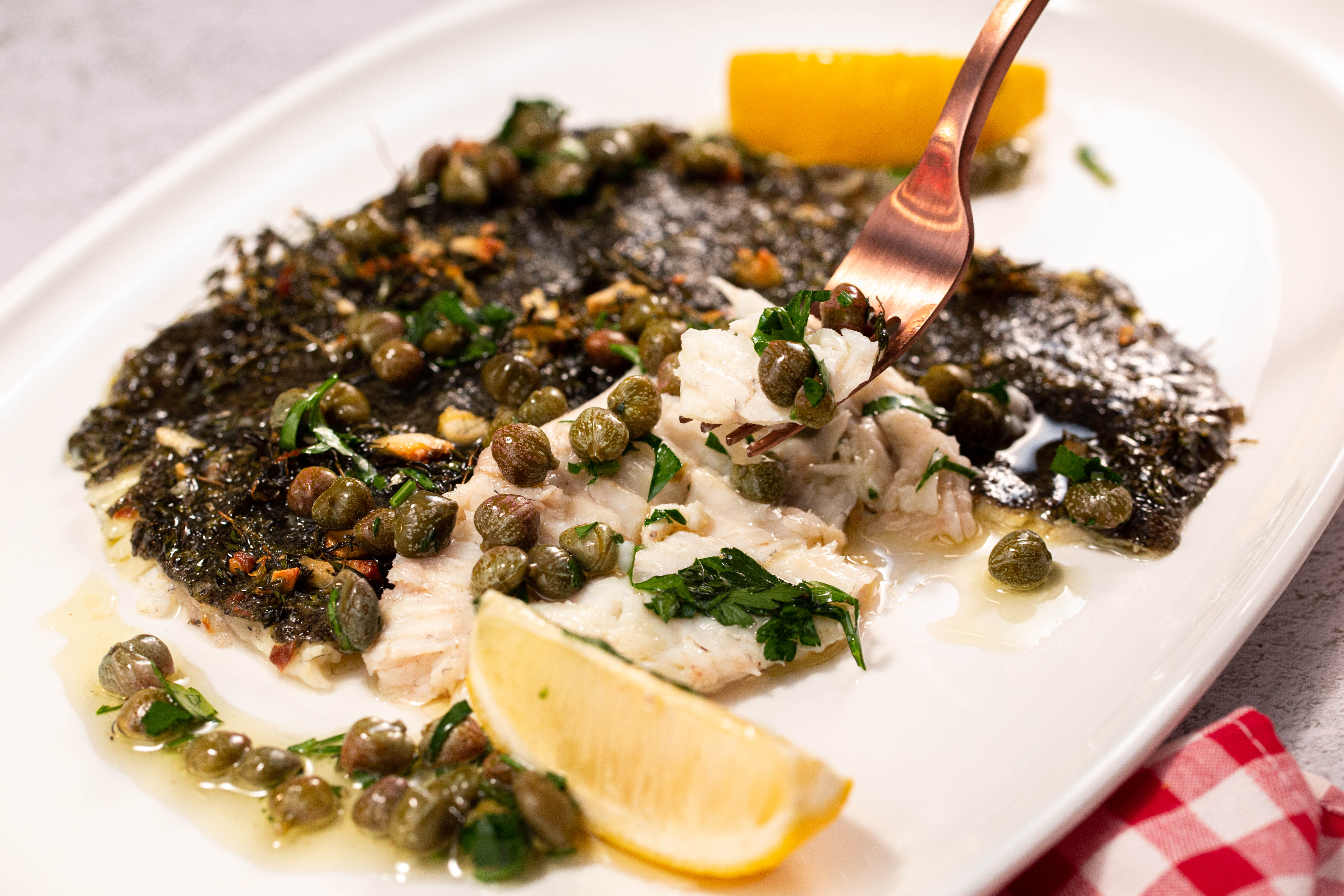 SLOW ROAST WHOLE TURBOT
&ndash; Thammachart Seafood