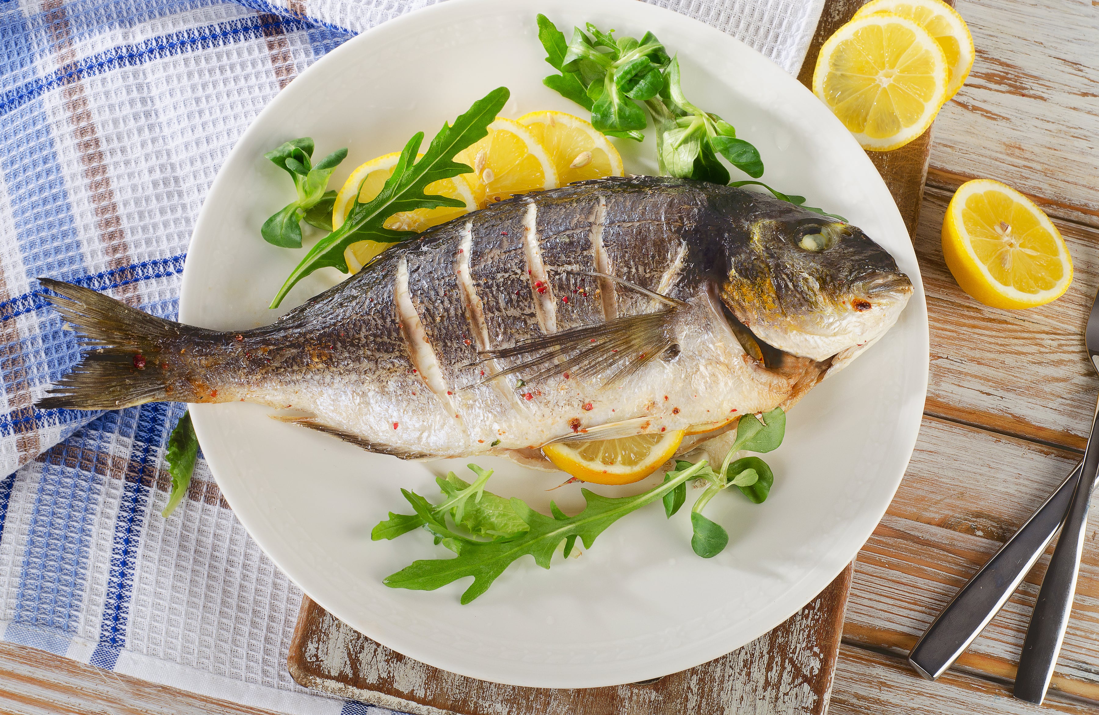Baked Bream Fish Baked Sea Bream With Tomatoes & Coriander Recipe