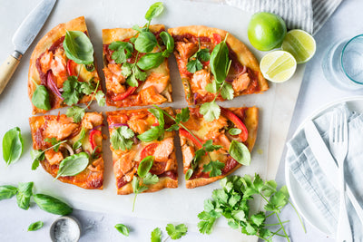 Tom Yum Pizza