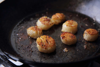 Pan-Seared scallops