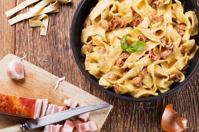 Creamy Fettuccine Carbonara