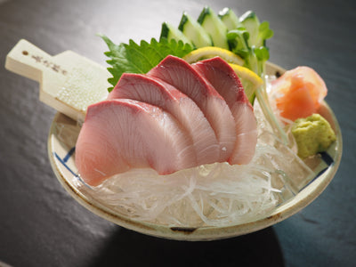 Yellowtail Sashimi on Rice Recipe