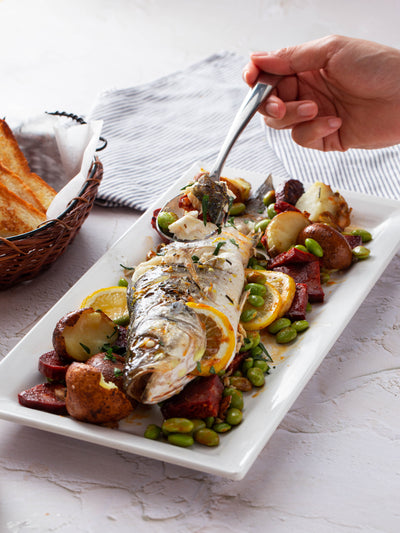 SPANISH ROAST SEA BASS