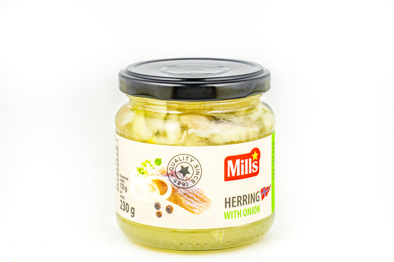 Mills Marinated Herring with Onion 230 g