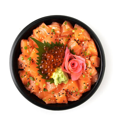 Salmon and Ikura Donburi