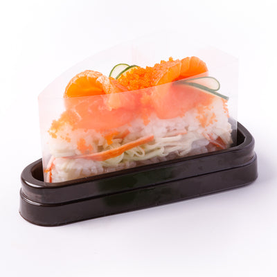 Sushi Cake Salmon & Ebiko