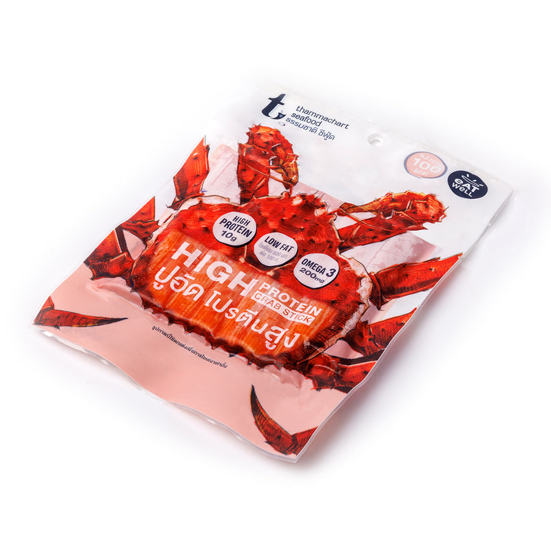 Thammachart Seafood Crab Stick High Protein 100g