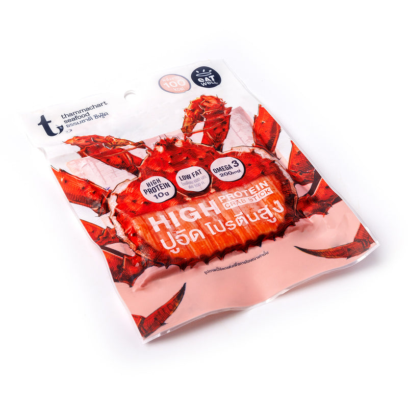 Thammachart Seafood Crab Stick High Protein 100g