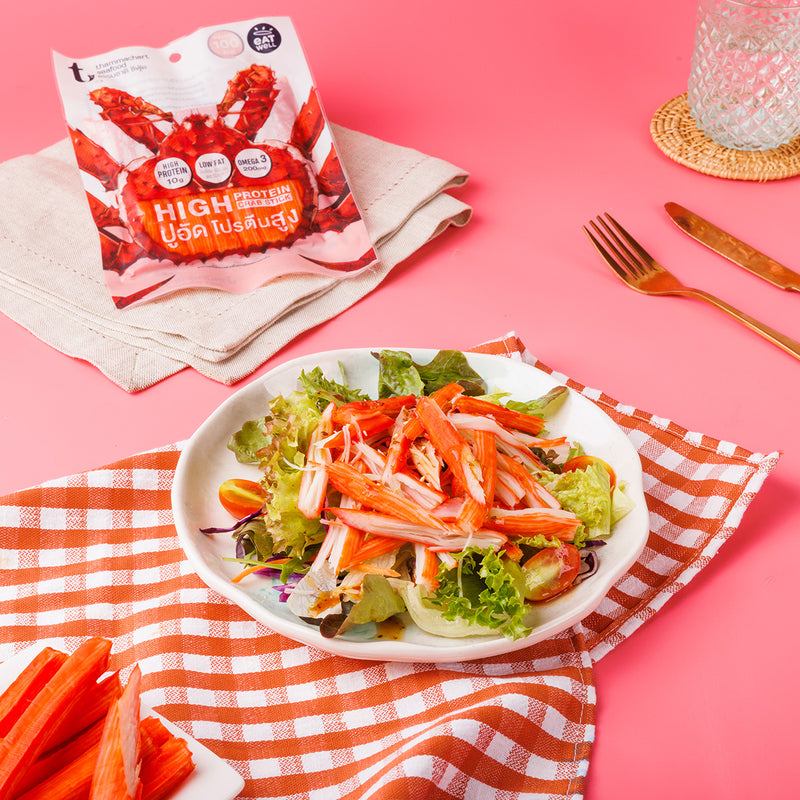 Thammachart Seafood Crab Stick High Protein 100g