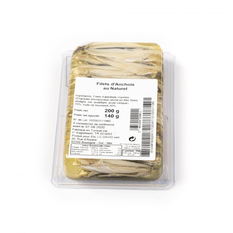JC David Anchovies In Olive 200 g/pack (Pre-Order 30 days)