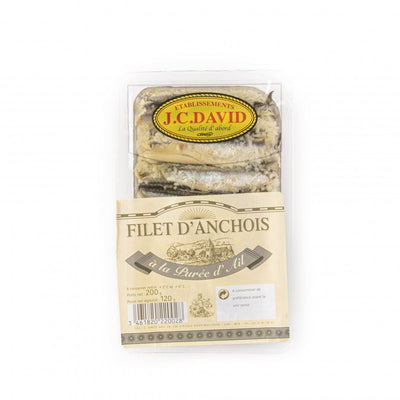 JC David Anchovies With Garlic 200 g/pack (Pre-Order 30 days)