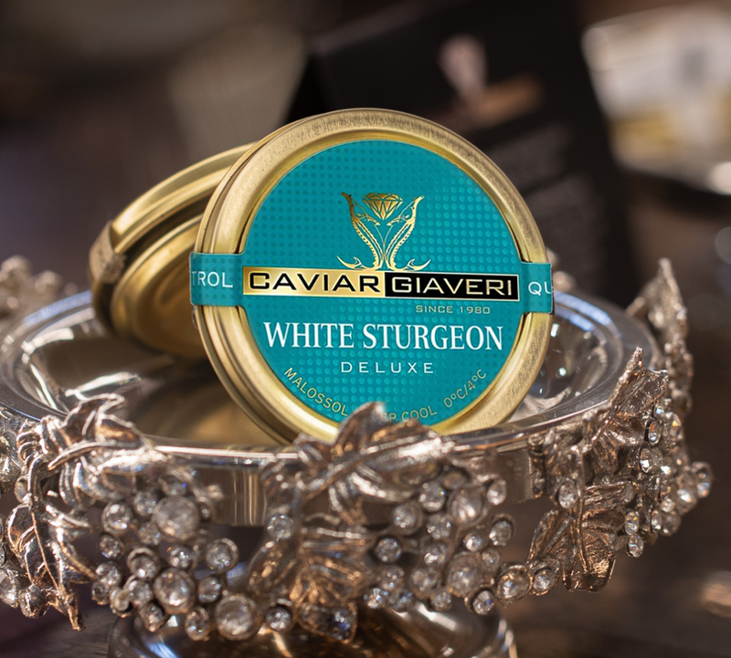 Giaveri White Sturgeon Caviar 100 g/tin