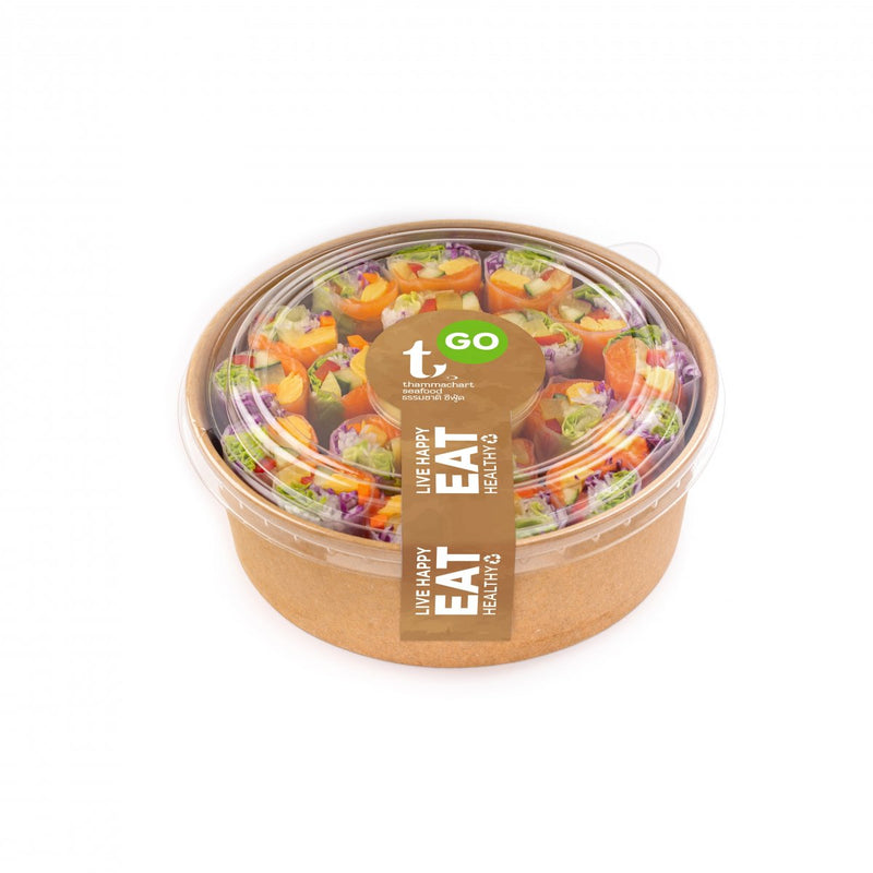 Smoked Salmon Rice Paper Rolls M