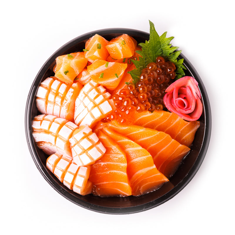 All About Salmon Donburi