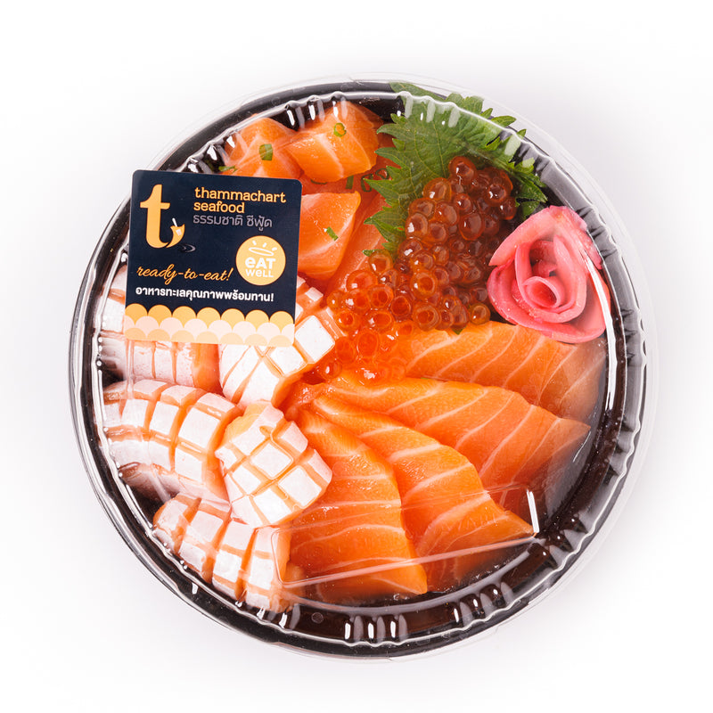 All About Salmon Donburi