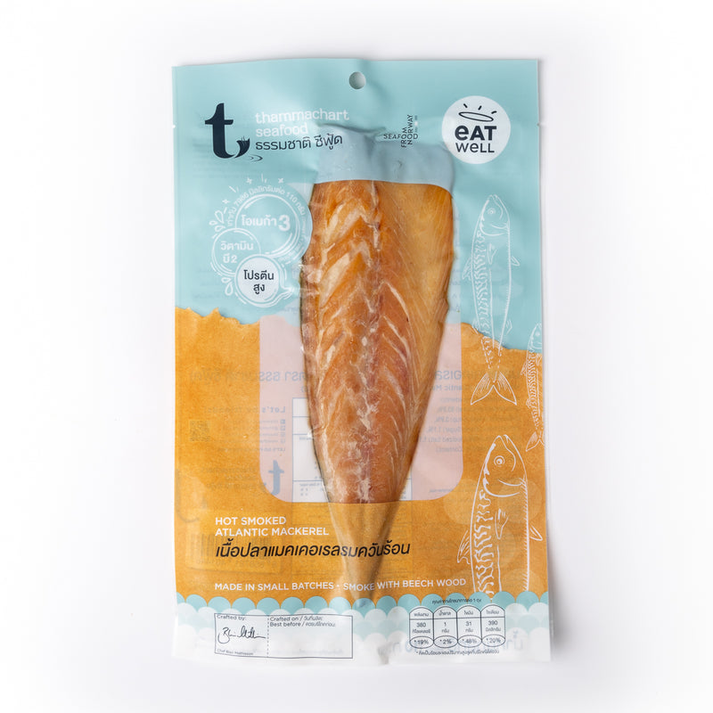 Hot Smoked Atlantic Mackerel 110g/pack