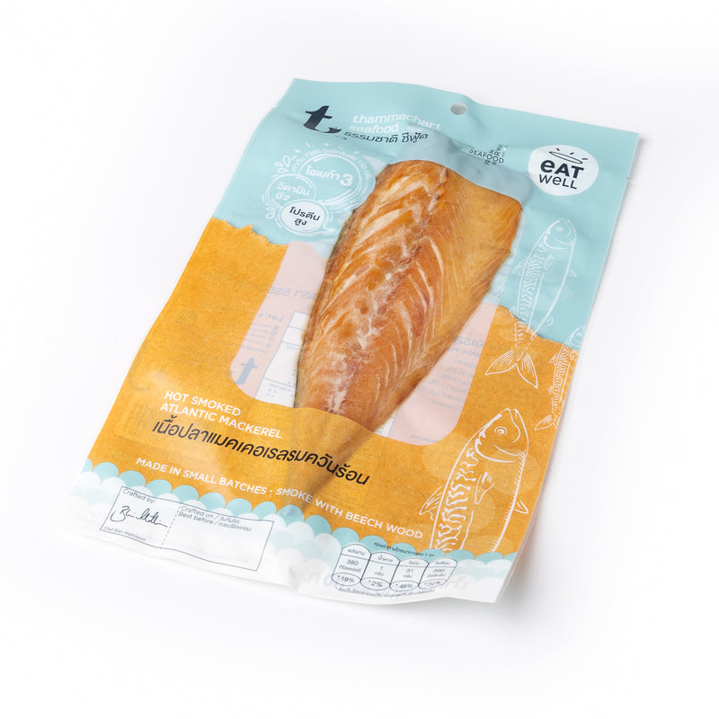 Hot Smoked Atlantic Mackerel 110g/pack