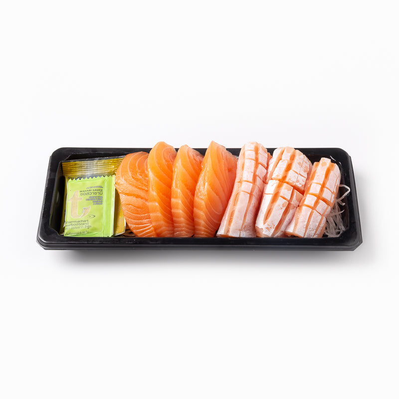 Salmon & Salmon Toro Sashimi