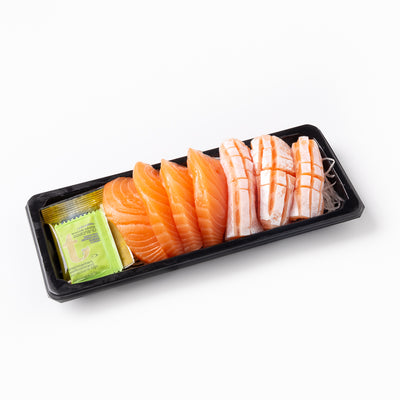 Salmon & Salmon Toro Sashimi