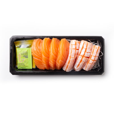 Salmon & Salmon Toro Sashimi