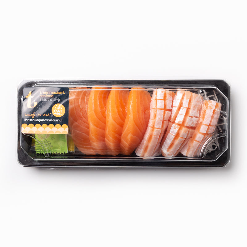 Salmon & Salmon Toro Sashimi