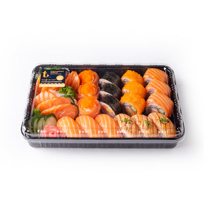 Salmon Sashimi & Sushi Party Set
