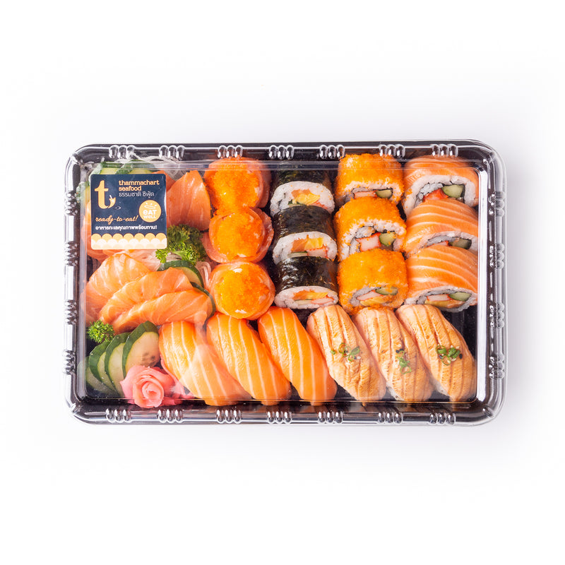 Salmon Sashimi & Sushi Party Set