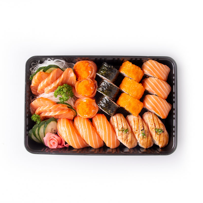 Salmon Sashimi & Sushi Party Set
