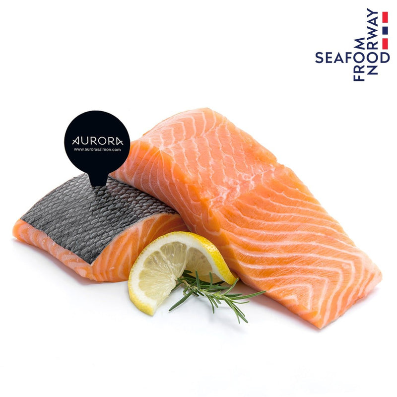 ปลาแซลมอนออโรร่านอร์เวย์สด   Fresh  Norwegian Aurora salmon Fillet