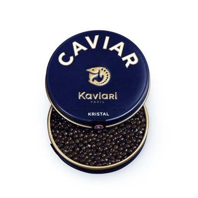 Kaviari Kristal Gold Caviar 100 g/tin with Condiments