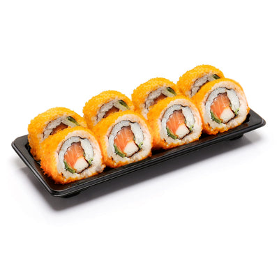 Salmon & Ebiko (Capelin Roe) Maki Set