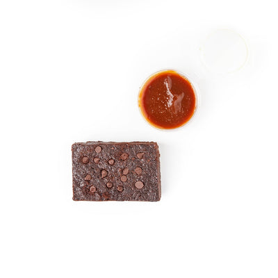 Flourless Chocky Brownie and caramel sauce (Choose 3 pcs. to get the discount on free item)