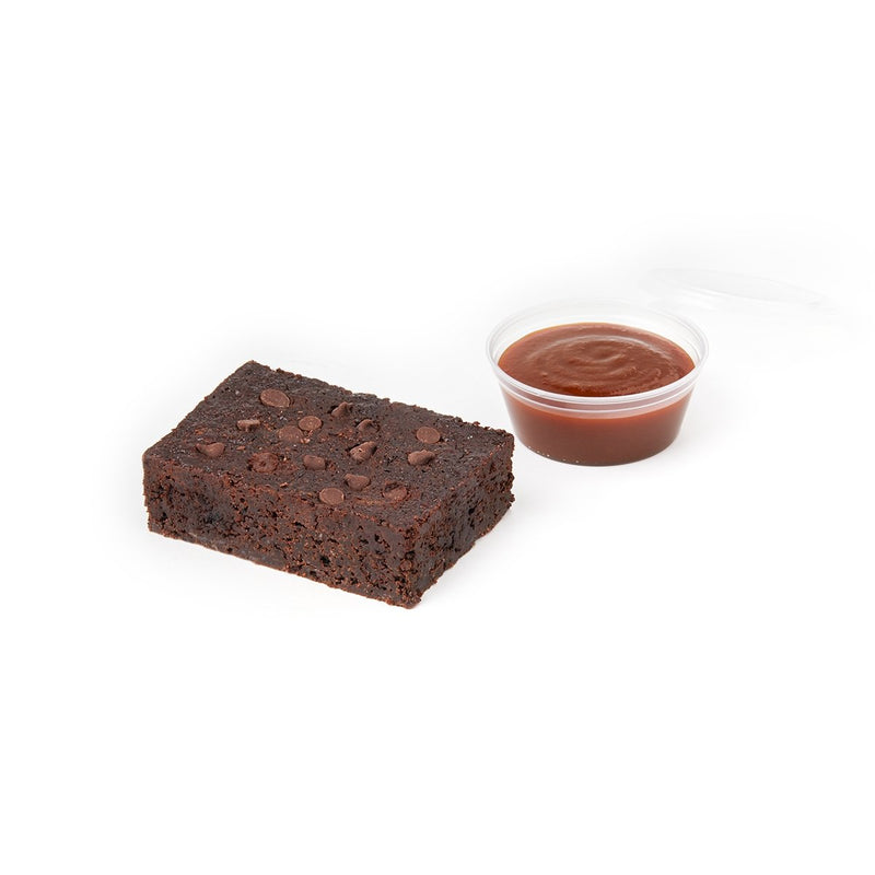Flourless Chocky Brownie and caramel sauce (Choose 3 pcs. to get the discount on free item)