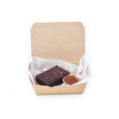 Flourless Chocky Brownie and caramel sauce (Choose 3 pcs. to get the discount on free item)