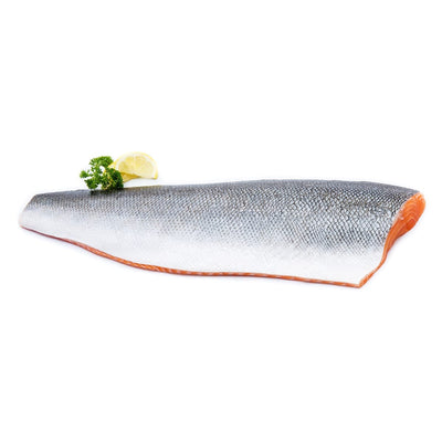 ปลาแซลมอนลอชด๊วทสด   Fresh Loch Duart Scottish Salmon