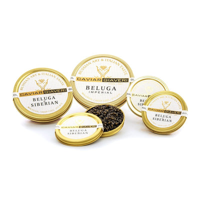 Giaveri Beluga Siberian Caviar 100 g/tin