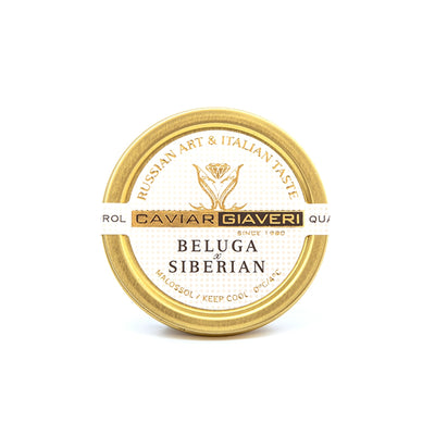 Giaveri Beluga Siberian Caviar 50 g/tin  (Pre-order 14-45 days, please check before order)