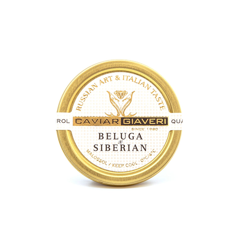 Giaveri Beluga Siberian Caviar 50 g/tin (PRE - ORDER 14 DAYS)