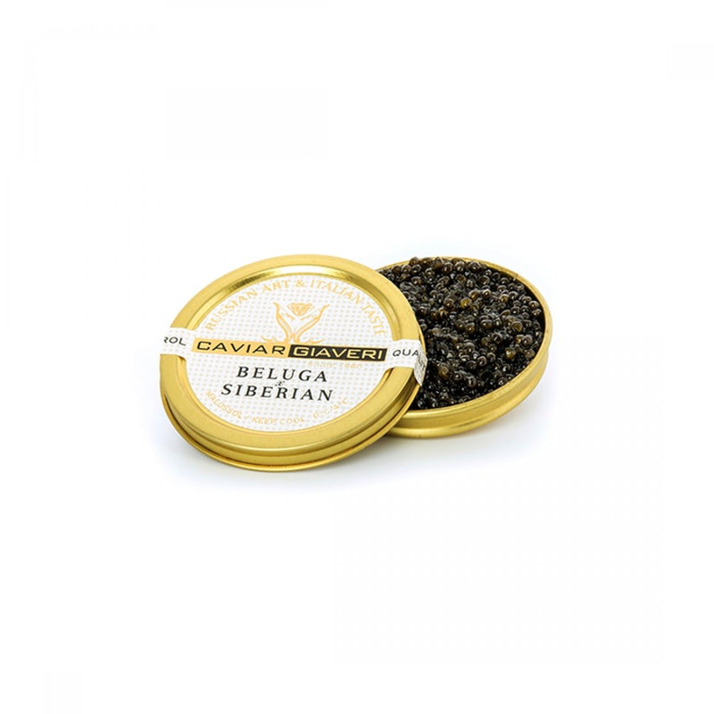 Giaveri Beluga Siberian Caviar 30 g/tin (PRE - ORDER 14 DAYS) 