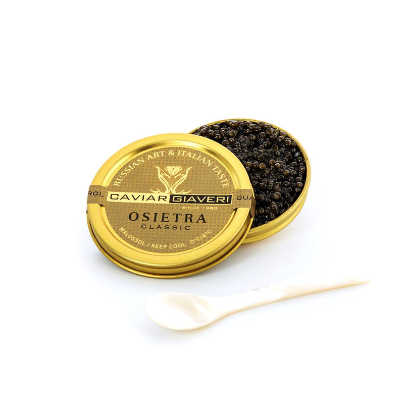 เจียเวอรี่ โอเซียสตร้า คาเวียร์ 100 กรัม (สั่งจองล่วงหน้า 14-45 วัน,กรุณาสอบถามเพิ่มเติมก่อนสั่ง)
