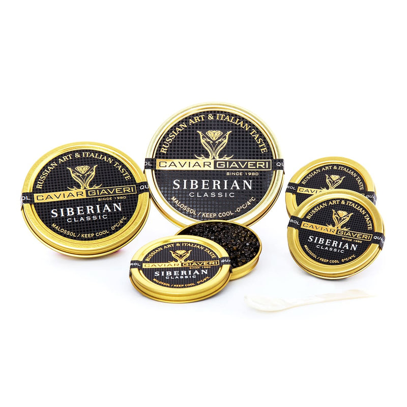 Giaveri Siberian Classic Caviar 100 g/tin (PRE - ORDER 14 DAYS)