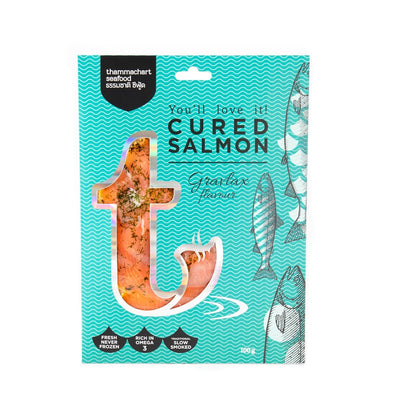เนื้อปลาแซลมอนรมควันพรีเมียม  Just Smoked Premium Range: Salmon Gravlax