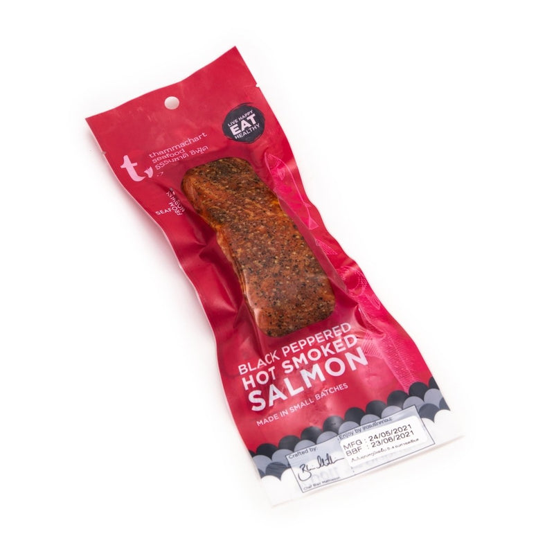 TSR Hot Smoked Salmon with Black Pepper 110 g
