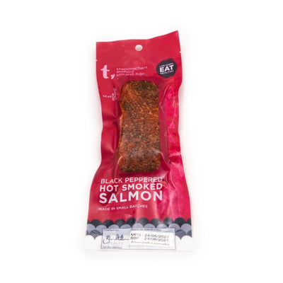 TSR Hot Smoked Salmon with Black Pepper 110 g