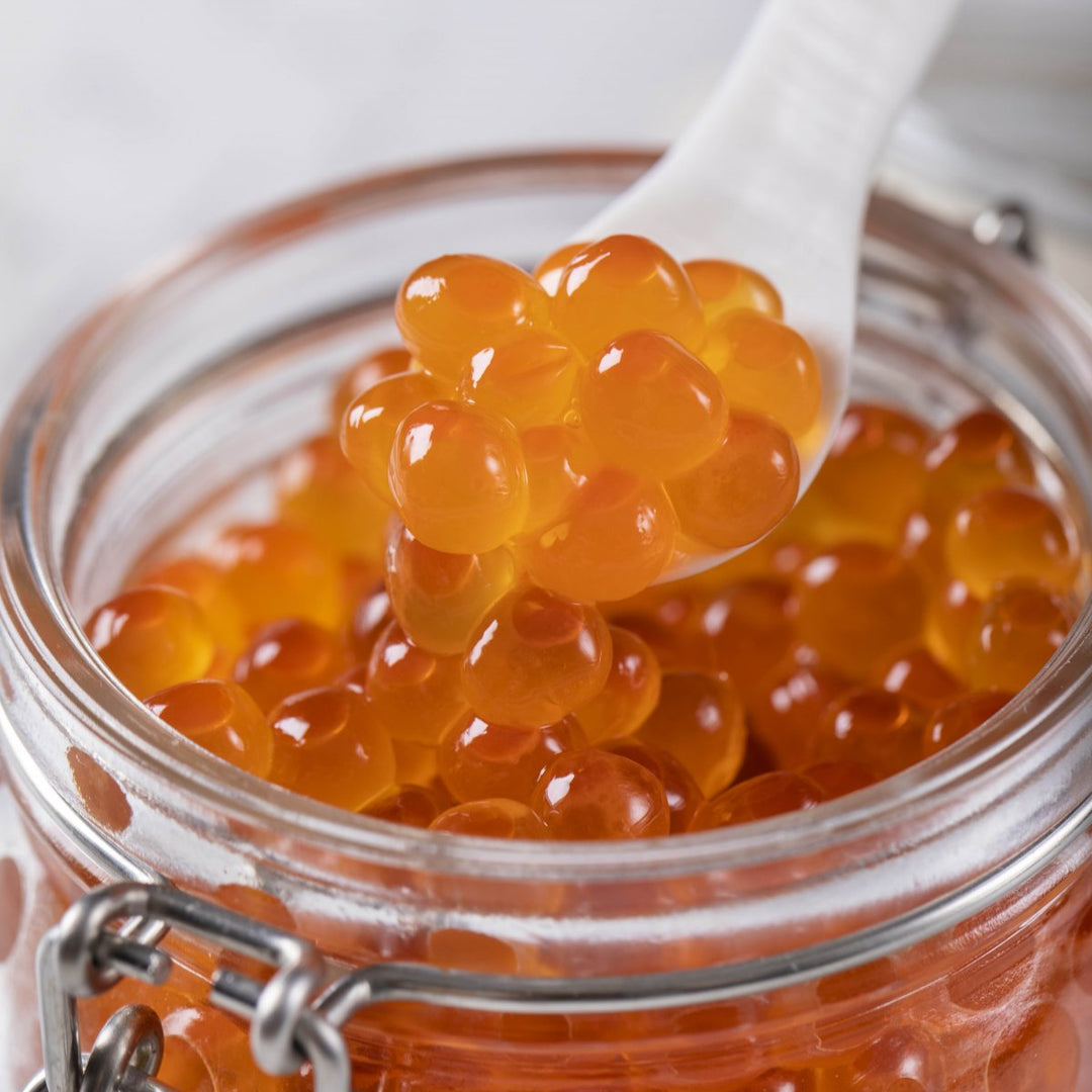 ikura FZN: Ikura Salted King Salmon Roe (1KG) – Hungry Ninja