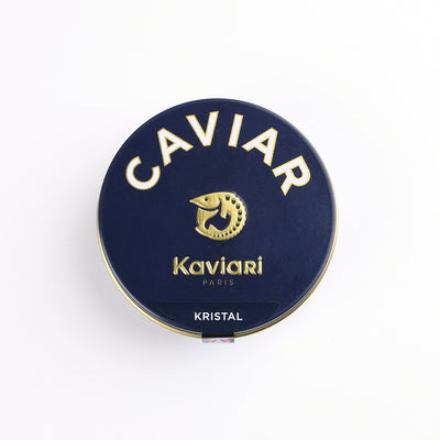 Kaviari Kristal Gold Caviar 100 g/tin with Condiments