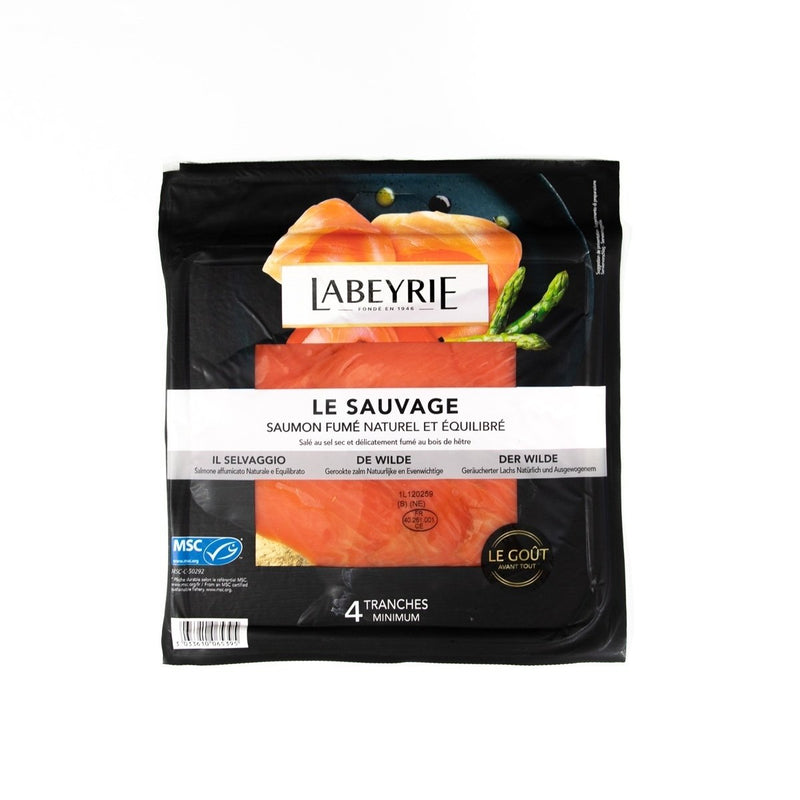 Labeyrie Wild Smoked Salmon 160 g/pack