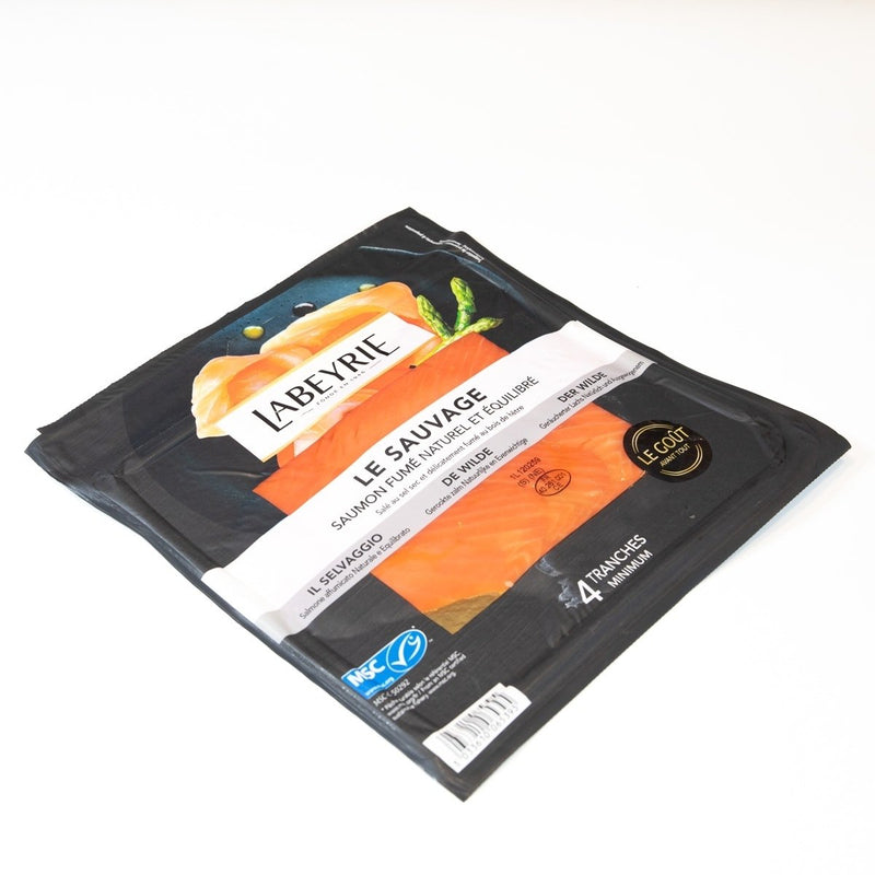 Labeyrie Wild Smoked Salmon 160 g/pack