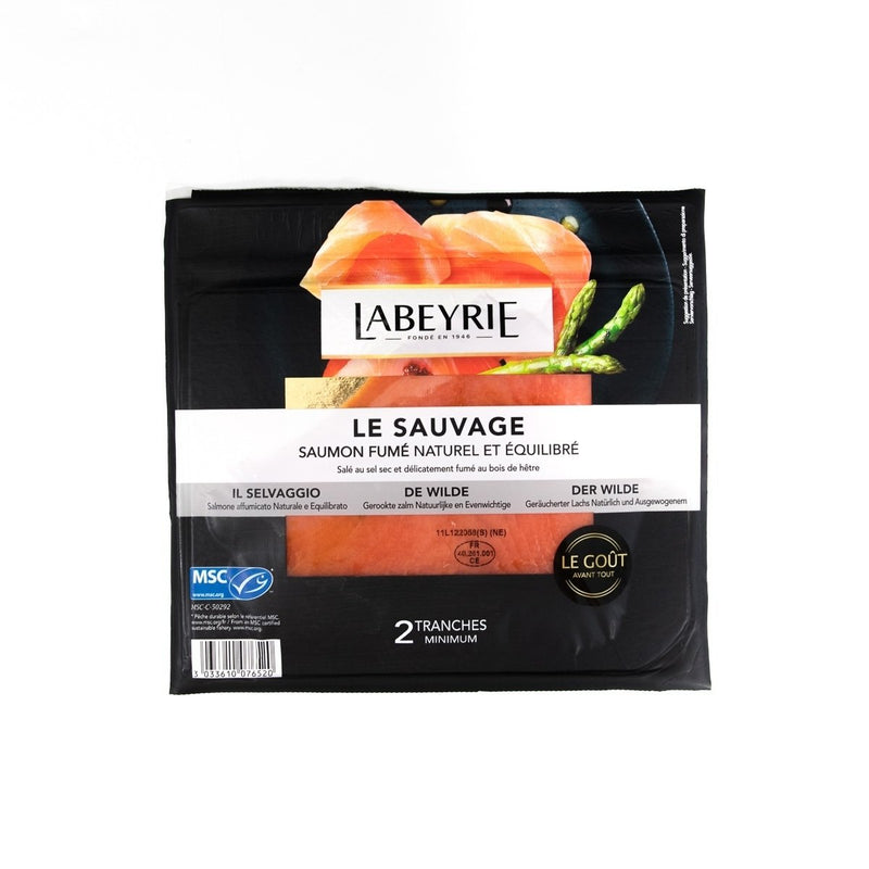 Labeyrie Wild Smoked Salmon 75 g/pack