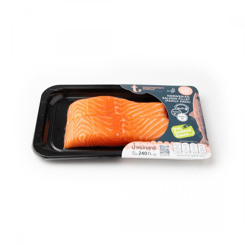 เนื้อปลาแซลมอนนอร์เวย์ แล่   Frozen Norwagian  Salmon  Fillet